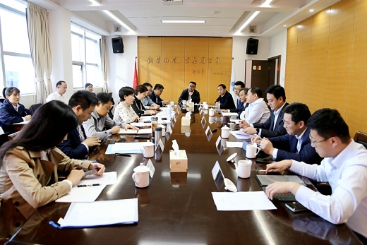 襄陽市領(lǐng)導(dǎo)率隊來集團公司考察