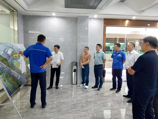 市領(lǐng)導(dǎo)督導(dǎo)通華物流?；愤\輸安全工作