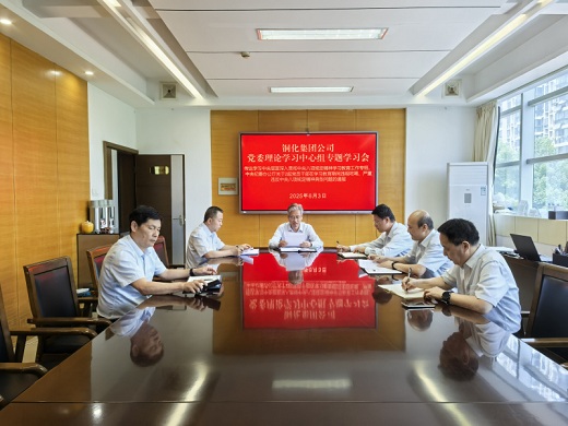 集團(tuán)公司黨委召開理論學(xué)習(xí)中心組專題學(xué)習(xí)會