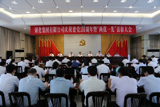 集團召開慶祝建黨100周年暨“兩優(yōu)一先”表彰大會