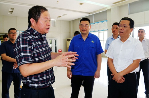 丁純來六國化工調研生產(chǎn)經(jīng)營和用電保供情況